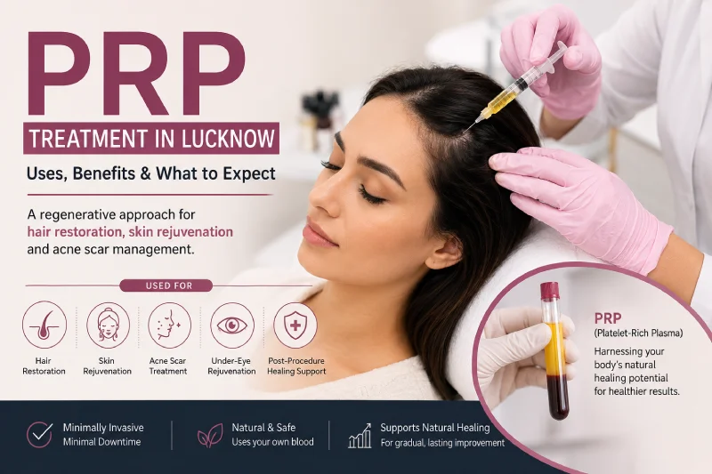 PRP treatment for hair & skin