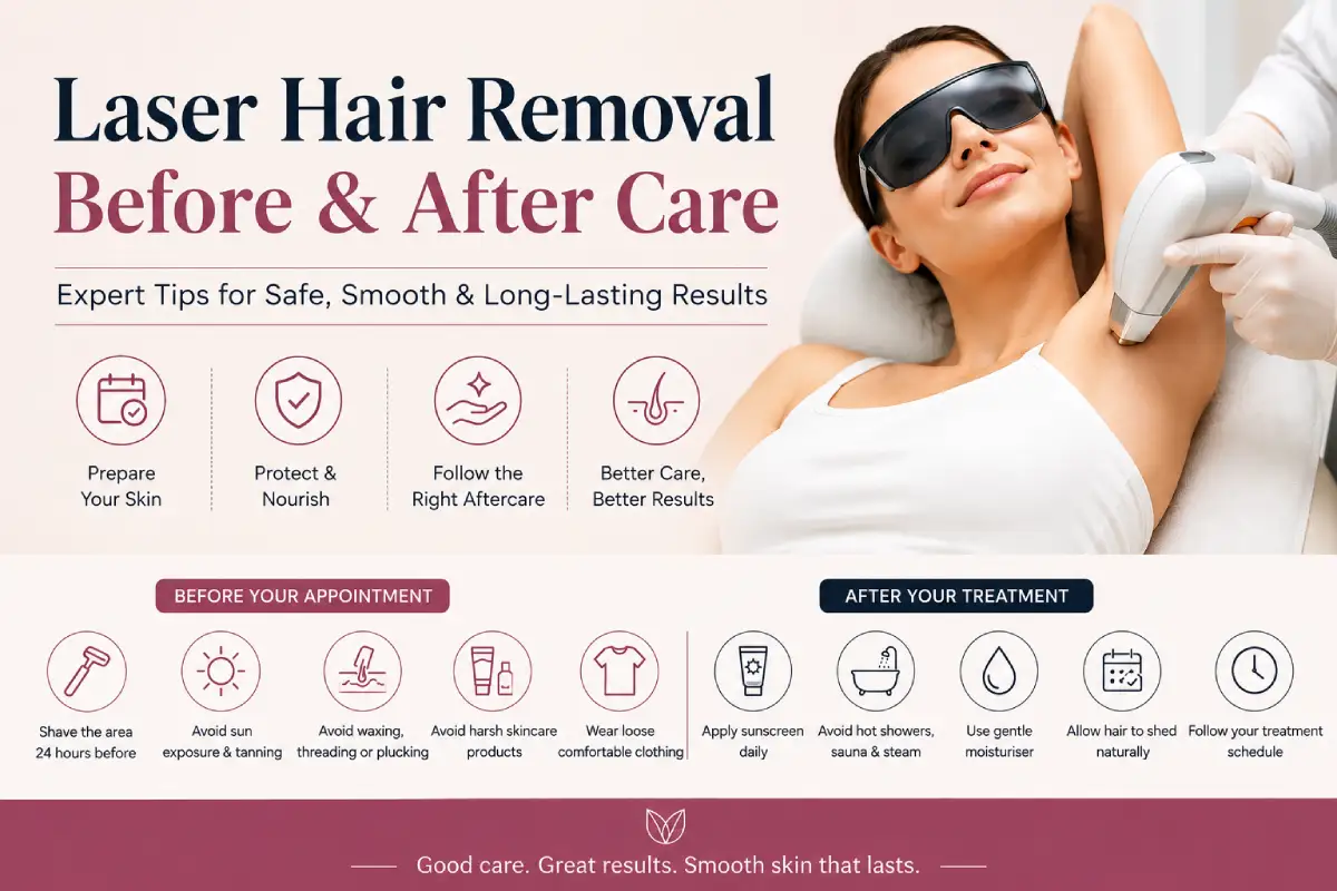 Laser hair removal care tips