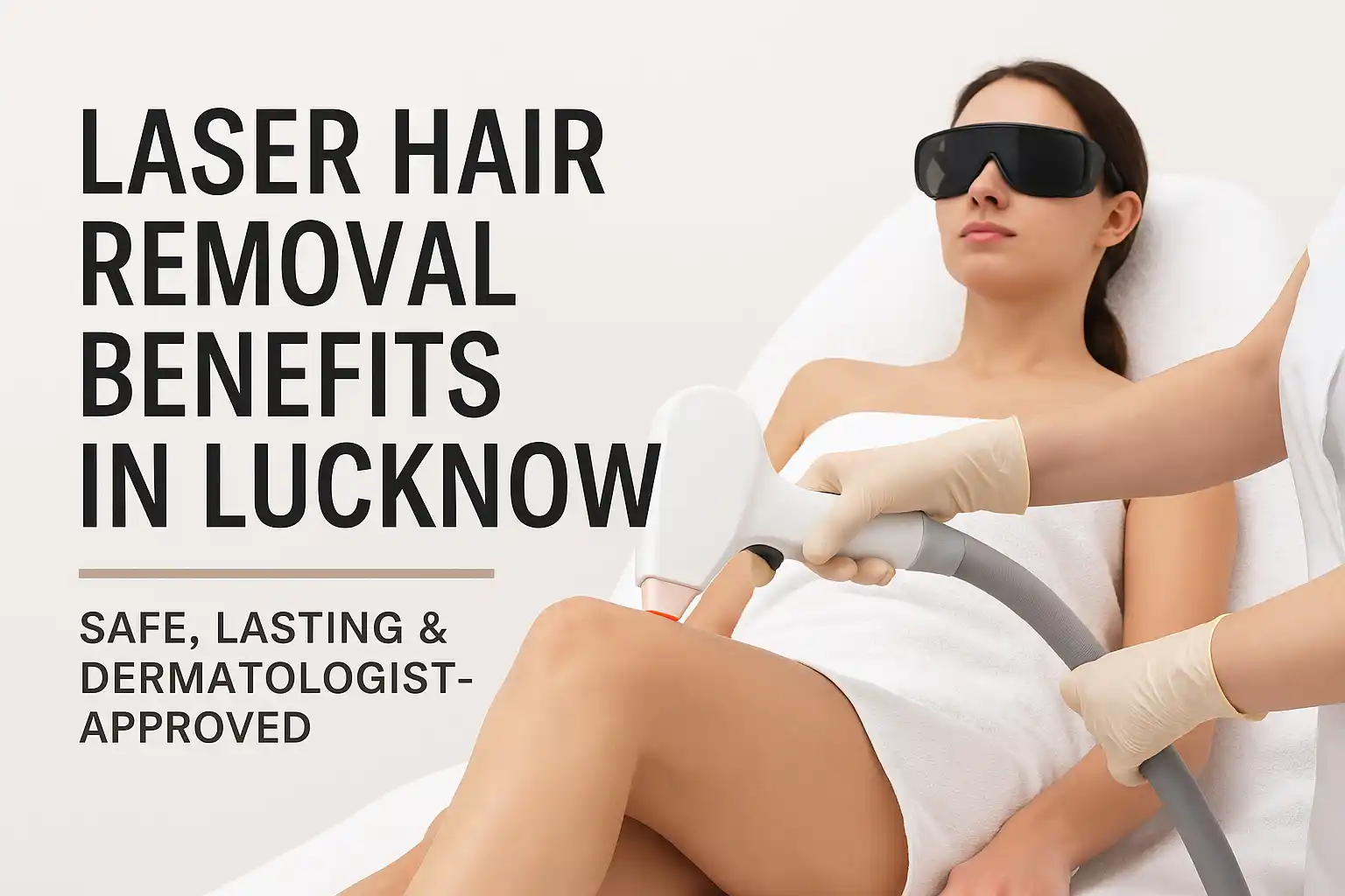 Laser Hair removal Benefits - dermatologist Lucknow