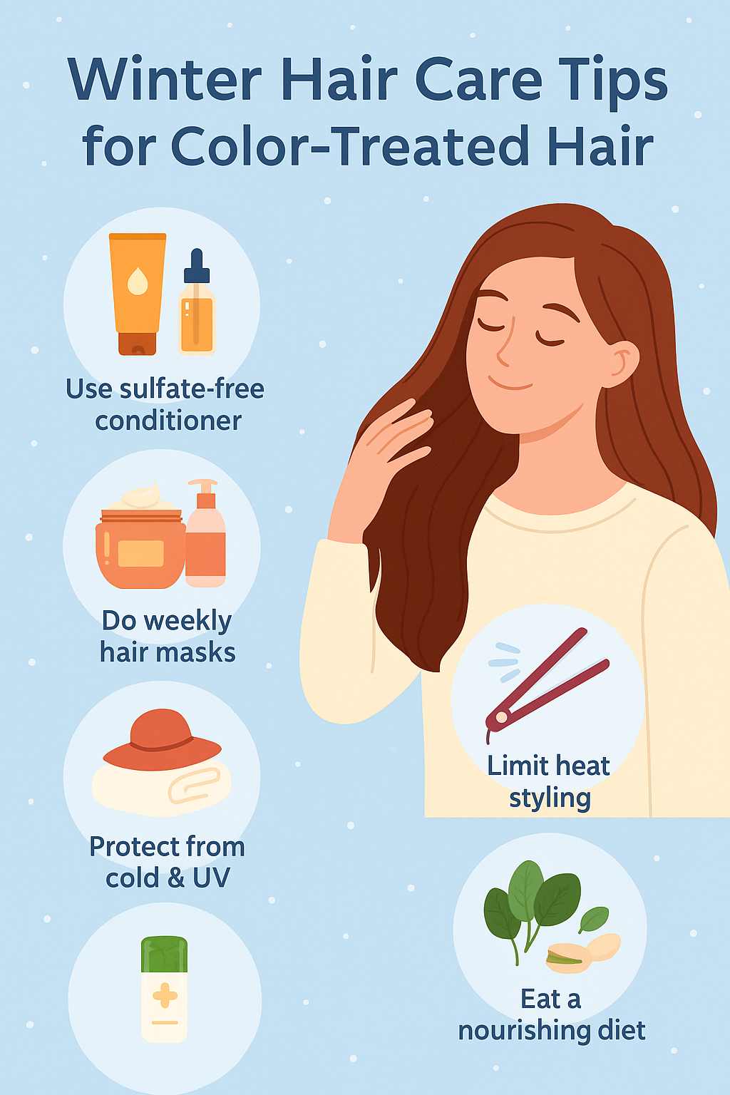 Winter Hair Care Tips for Coloured Hair - Hari Specialist Lucknow