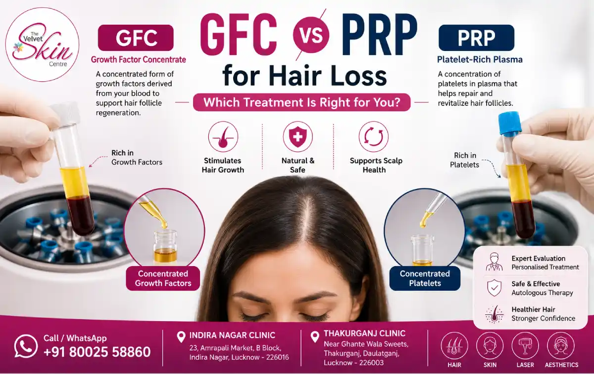 GFC vs PRP for Hair Loss: Which Treatment Is Right for You?