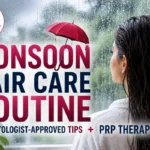 Monsoon Hair Care Routine Poster