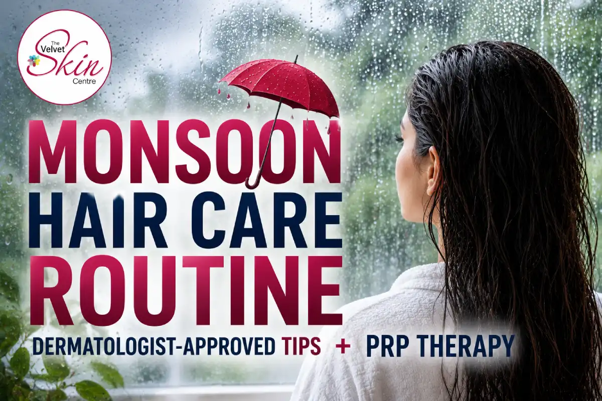 Monsoon Hair Care Routine Poster