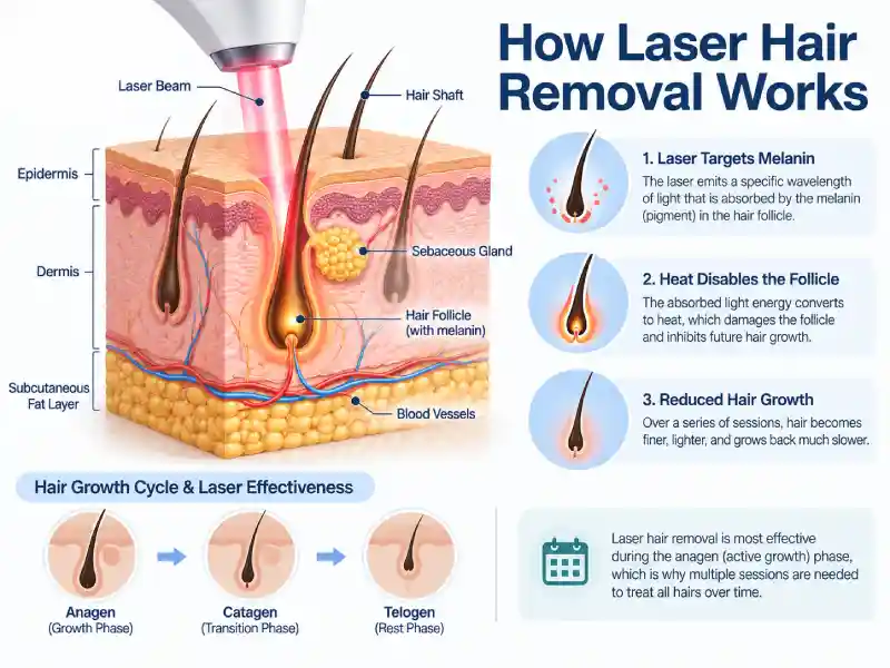 How Laser Hair Removal Works