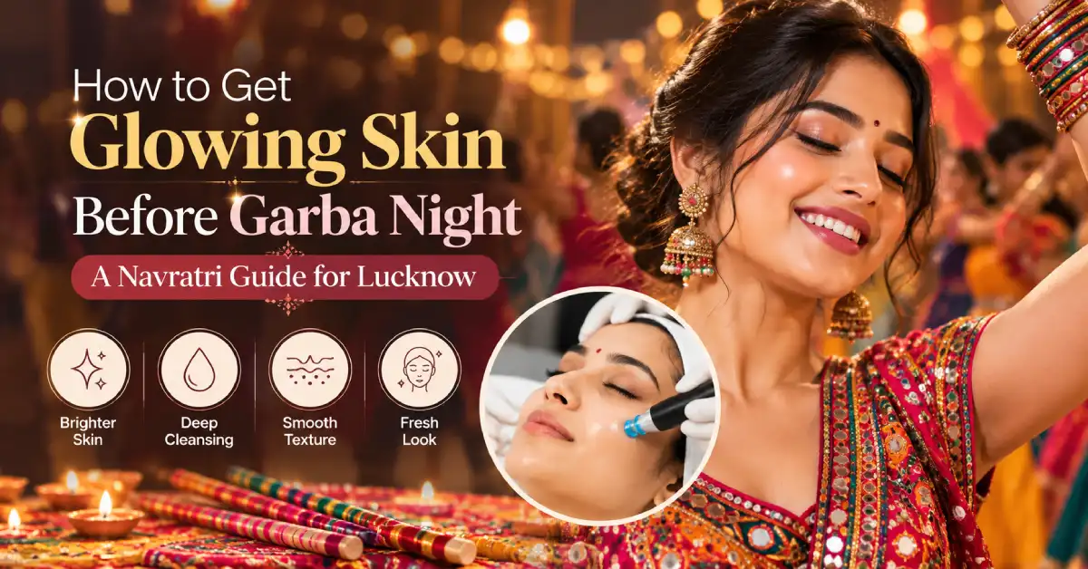 Glowing Skin Before Garba Night